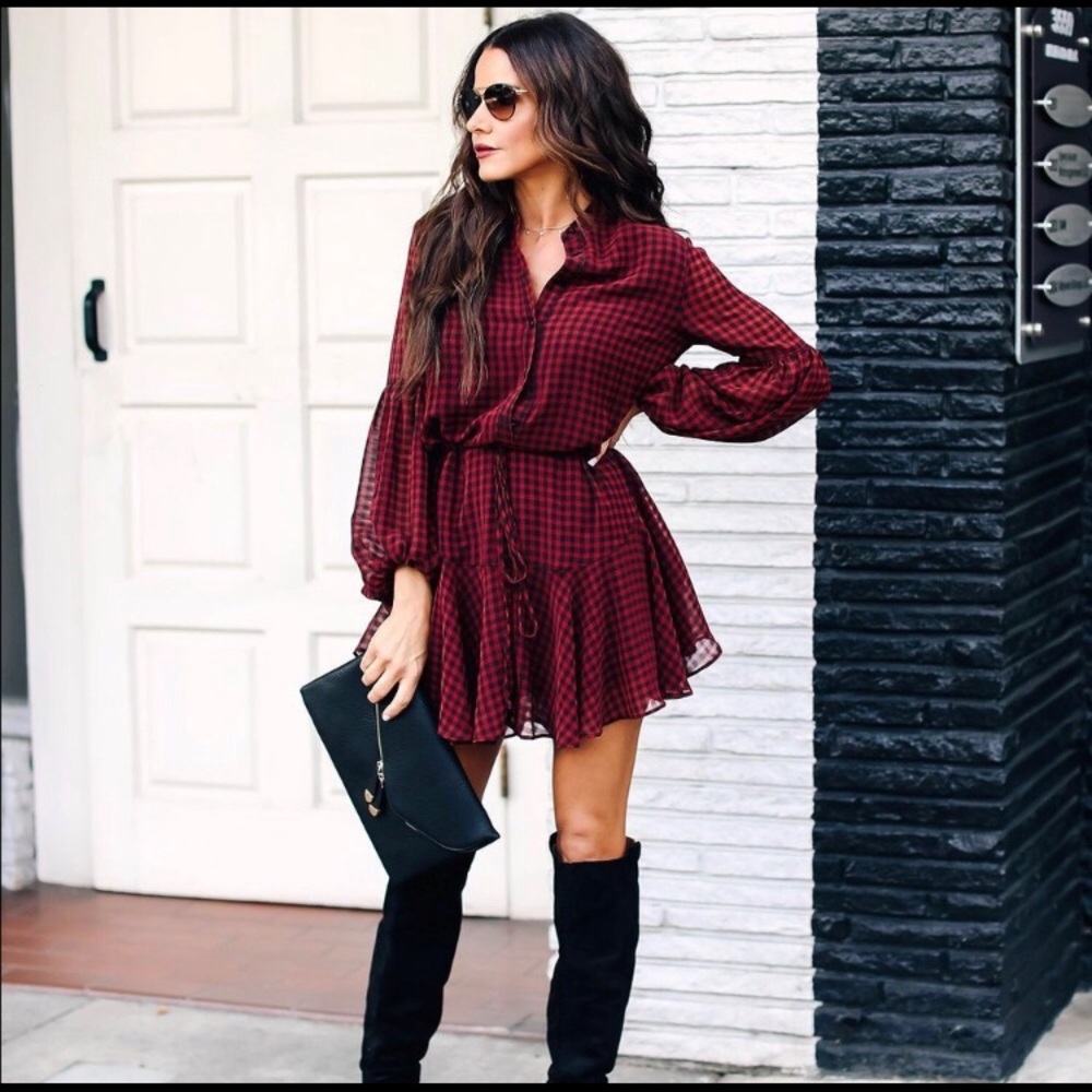 Manchester Gingham Dress
